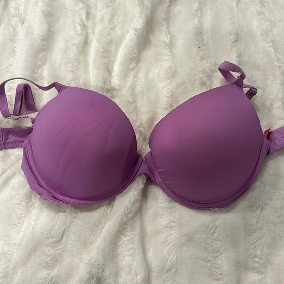 PINK PUSH UP by Pinkish Victoria Secret Bra 36DD *BRAS* 💜 NWOT - Picture 1 of 4